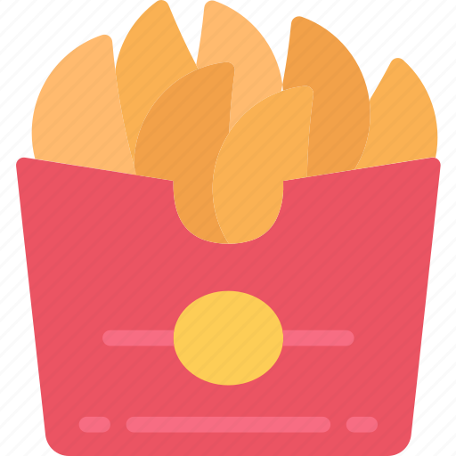 Eating, fast food, fries, take away, wedges icon - Download on Iconfinder