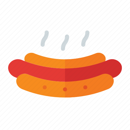 Food, meal, restaurant, junkfood, hotdog, sausage, 1 icon - Download on Iconfinder