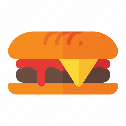 Food, meal, restaurant, junkfood, sandwich icon - Download on Iconfinder