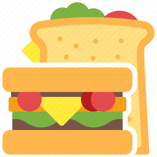 Sandwich, bread, burger, cheese, toast icon - Download on Iconfinder
