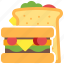 sandwich, bread, burger, cheese, toast 