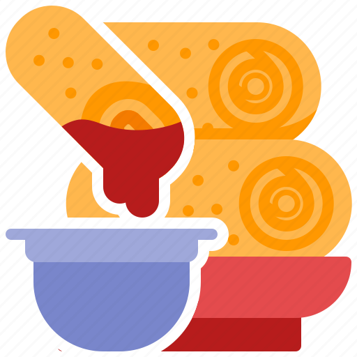 Eggroll, omelette, roll, tamagoyaki icon - Download on Iconfinder