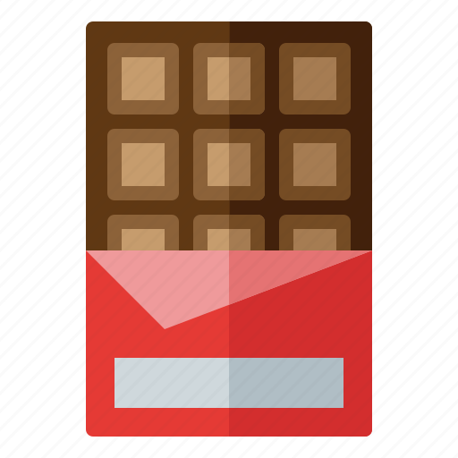 Chocolate, dessert, sweet, bar, cocoa, candy icon - Download on Iconfinder