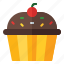 cupcake, dessert, baking, sweet, cake, bakery 