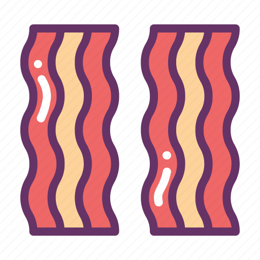 Bacon, breakfast, fast, food, meat icon - Download on Iconfinder