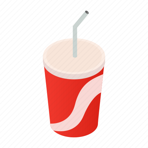 Cold, cup, isometric, liquid, recycle, soda, straw icon - Download on Iconfinder