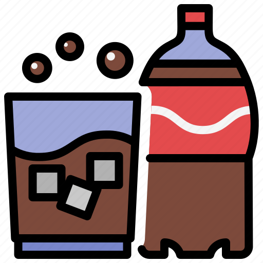 Cola, soda, iced, bottle, softdrink icon - Download on Iconfinder