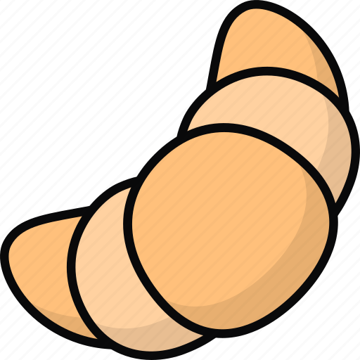Croissant, bread, bakery, pastry, dessert, food icon - Download on Iconfinder