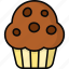 muffin, cake, bakery, food, pastry, sweet 