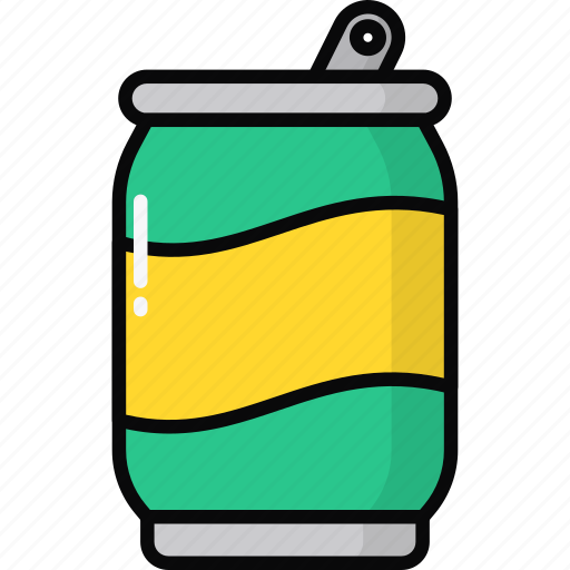 Soda can, carbonated drink, soft drink, beverage, drink, pop drink icon - Download on Iconfinder