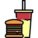 burger, drink, fast, fastfood, food, hamburger, soft