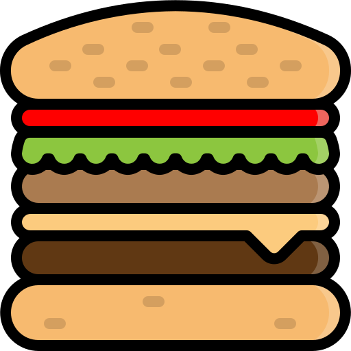 Bread, burger, fast, fastfood, food, hamburger icon - Free download