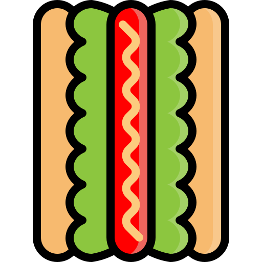 Bread, fast, fastfood, food, hotdog, sausage, snack icon - Free download