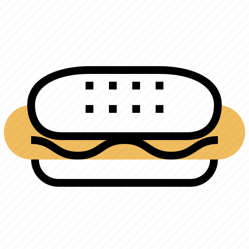 Food, hotdog, meal, sandwich, sausage icon - Download on Iconfinder
