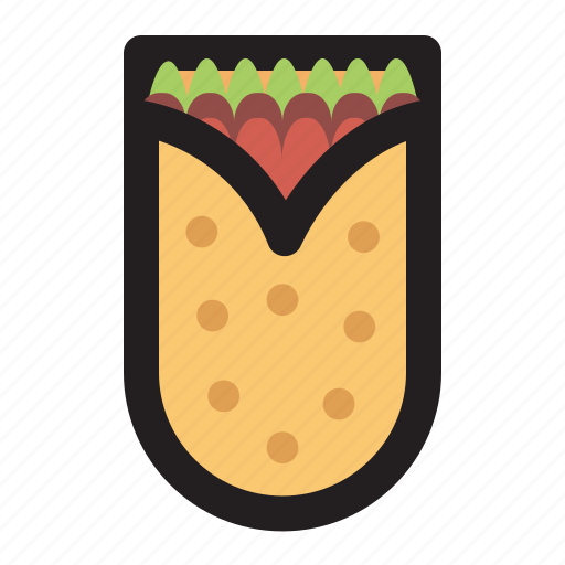Breakfast, burito, eat, fast food, meal icon - Download on Iconfinder