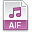 file, extension, aif