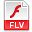 file, extension, flv