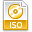 file, extension, iso