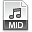 file, extension, mid