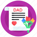 content, text, dad letter, love letter, draft
