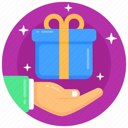Gift box, surprise, present, gift, giving gift icon - Download on Iconfinder