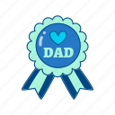 fathersday, father, dad, husband, family, love, gift, badge