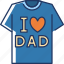 shirt, t shirt, fashion, clothes, dad, fathers day, father 