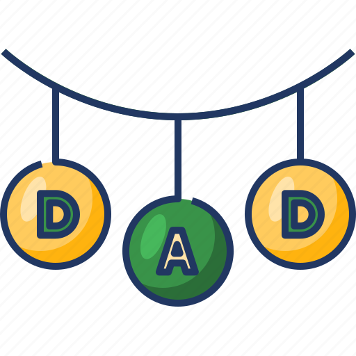Decorations, party, decoration, dad, fathers day, celebration, holiday icon - Download on Iconfinder