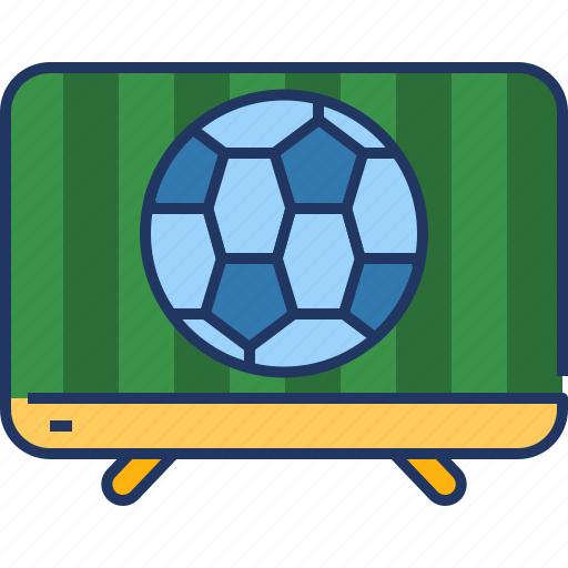 Soccer, watch soccer, tv, football, television, sport, game icon - Download on Iconfinder