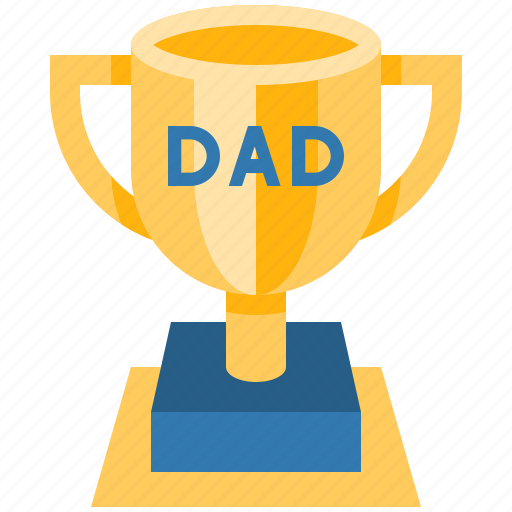 Trophy, award, medal, dad, fathers day, reward, prize icon - Download on Iconfinder
