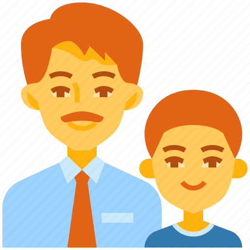 Father, son, father son, people, family, man, fathers day icon - Download on Iconfinder