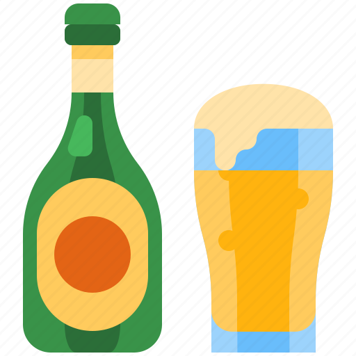 Beer, drink, alcohol, glass, bottle, beverage, food icon - Download on Iconfinder