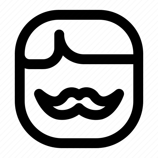 Avatar, dad, emoji, emoticon, face, male, man icon - Download on Iconfinder