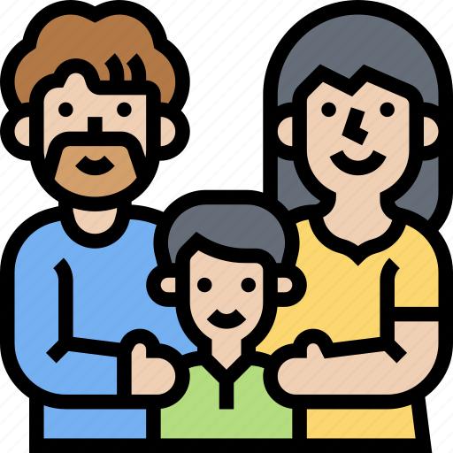 Family, father, mother, kid, parent icon - Download on Iconfinder