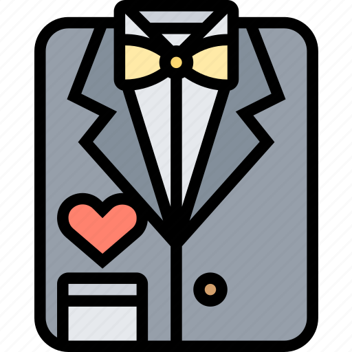 Tuxedo, suit, man, cloth, formal icon - Download on Iconfinder