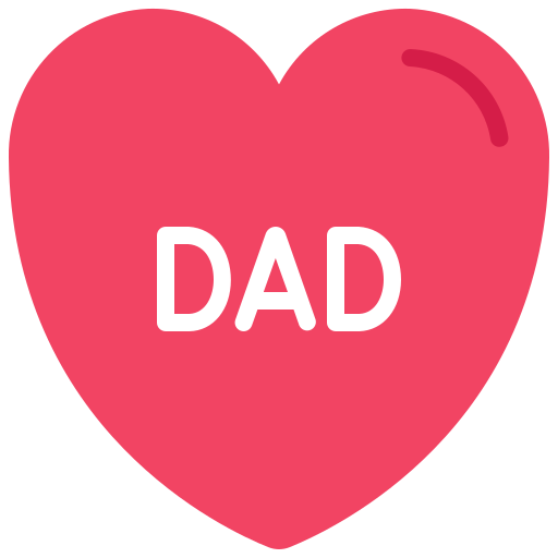 Dad, daddy, heart, love icon - Free download on Iconfinder