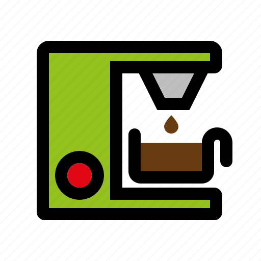 Appliance, coffee machine, cooking, electrical, equipment, household, kitchen icon - Download on Iconfinder