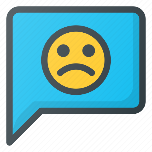 Bad, feedback, message, negative, sad icon - Download on Iconfinder