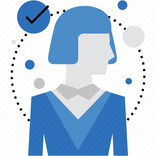 Ceo, director, executive, female, general, manager, secretary icon - Download on Iconfinder