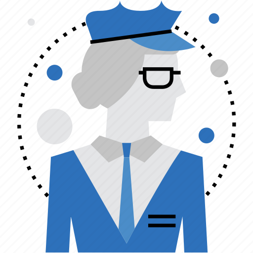 Avatar, cop, female, officer, police, security, woman icon - Download on Iconfinder