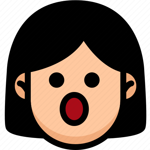 Emoji, emotion, expression, face, feeling, mouth, open icon - Download on Iconfinder