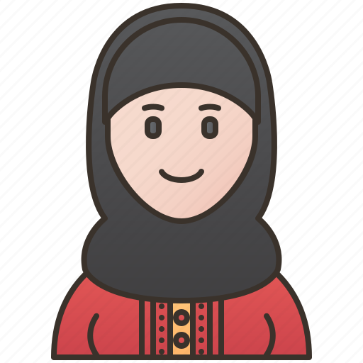 Bahrain, bahrainis, dress, muslim, national icon - Download on Iconfinder