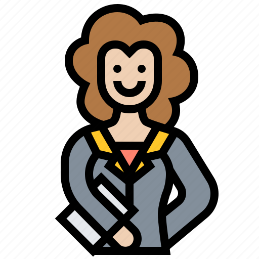 Businessman, director, manager, officer, workingwoman icon - Download on Iconfinder