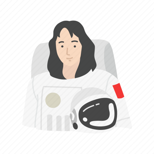 Astronaut, cosmonaut, female, female astronaut icon - Download on Iconfinder