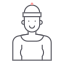 avatar, cap, female, profile, user, woman 