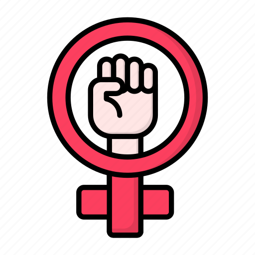 Woman, empowerment, feminism, female, motivation, support icon - Download on Iconfinder