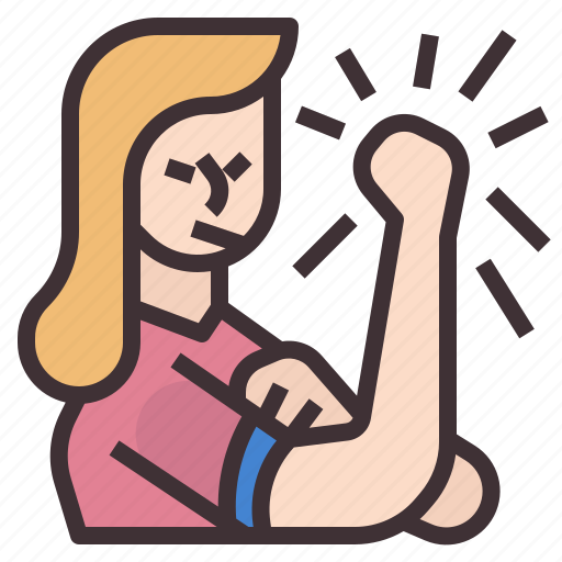 Feminist, woman, lady, strong, female, feminism, activist icon - Download on Iconfinder