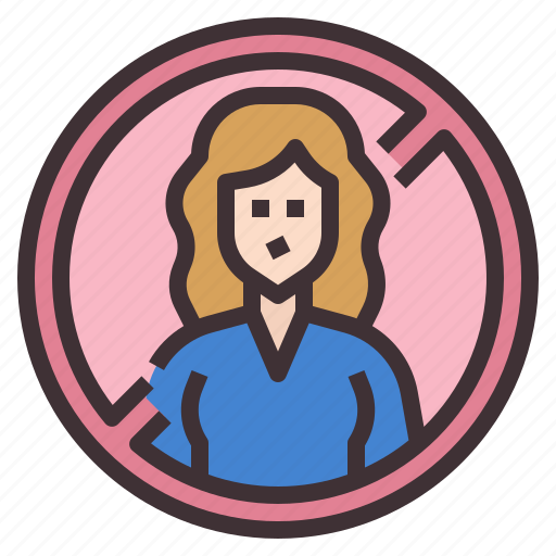 Sexism, woman, feminism, inequality, justice, discrimination, gender discrimination icon - Download on Iconfinder