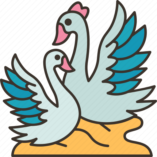 Birds, feng, shui, happiness, marriage icon - Download on Iconfinder