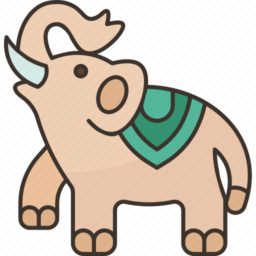 Elephant, wisdom, power, feng, shui icon - Download on Iconfinder
